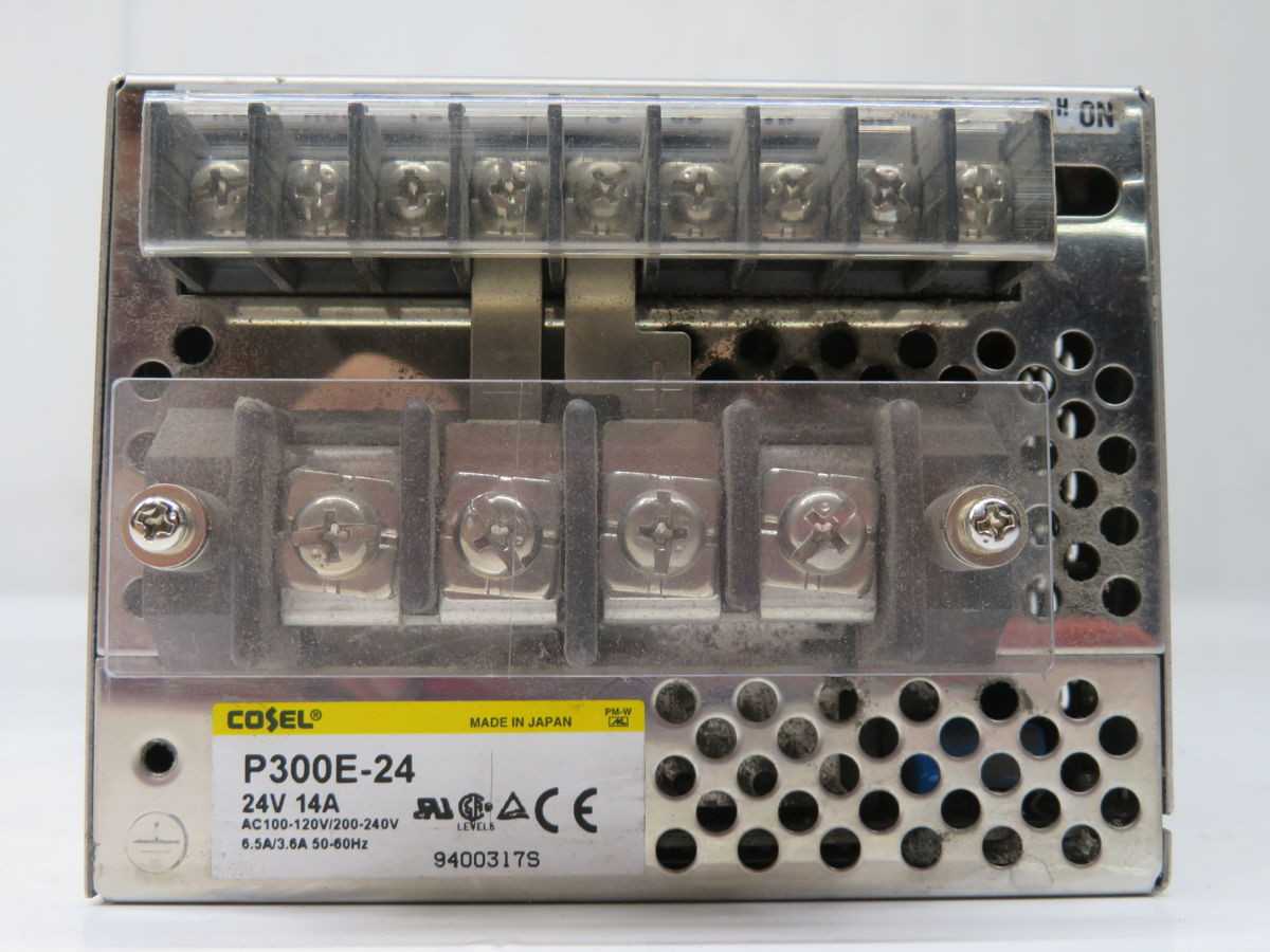 COSEL P300E-24 SWITCHING POWER SUPPLY T249406 - POWER SUPPLIES