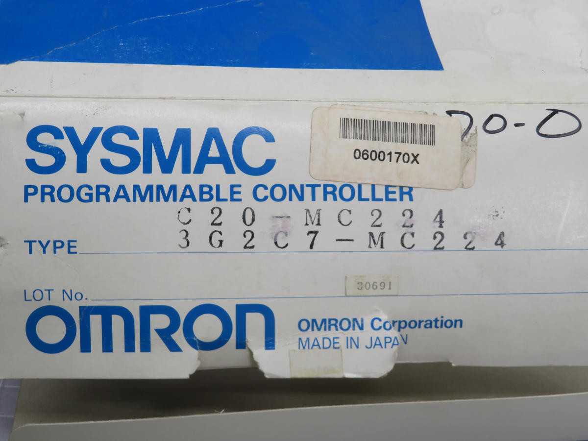 OMRON C20-MC224 PROGRAMMABLE CONTROLLER T241620 - PLC MODULES
