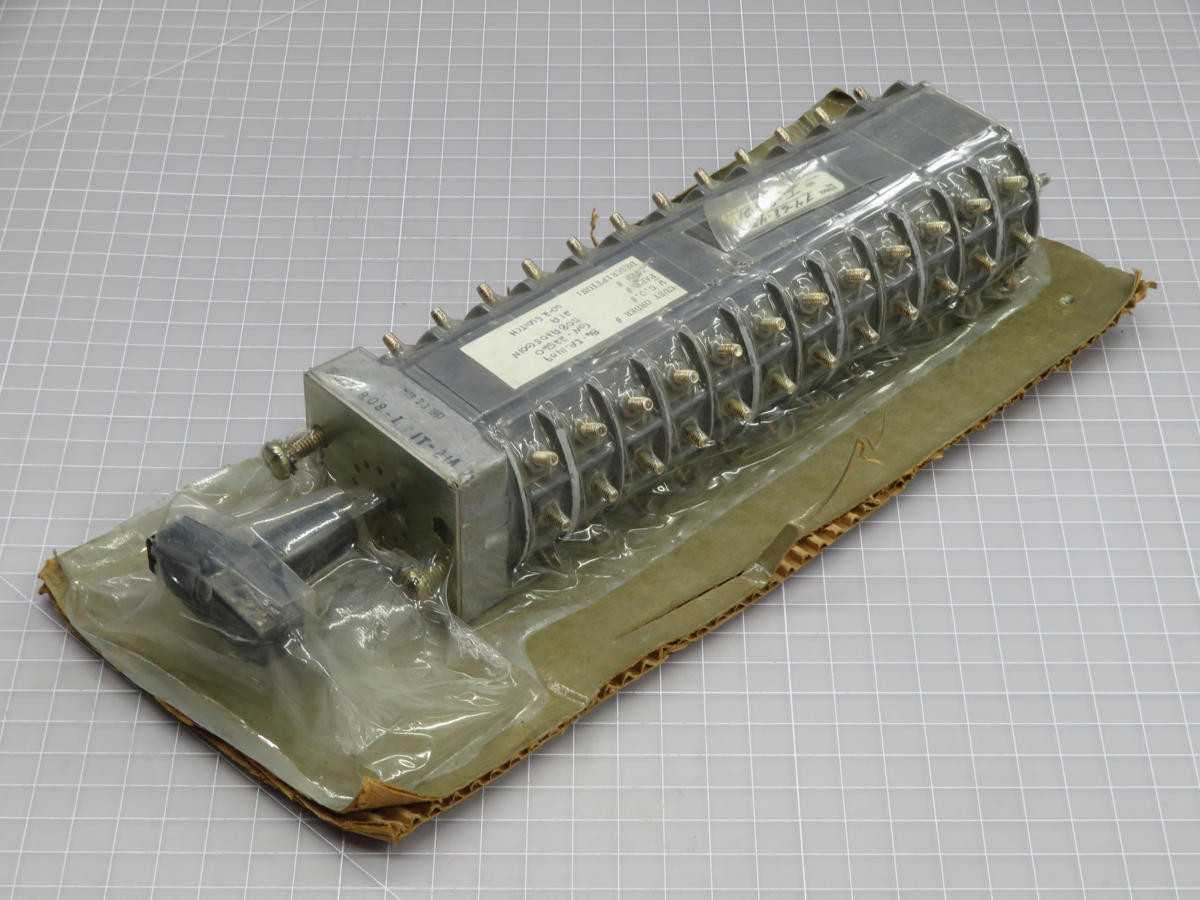 ELECTROSWITCH 508A205G01N TYPE W-2 ROTARY SWITCH T204727 - SWITCHES