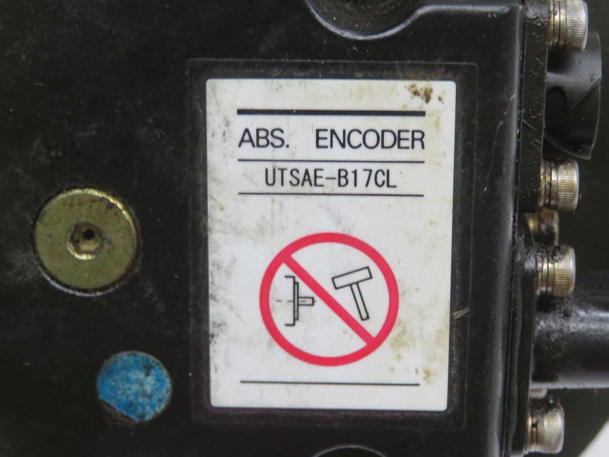 YASKAWA SGMRS-12A2B-YR11 AC SERVO MOTOR T258656 - SERVO