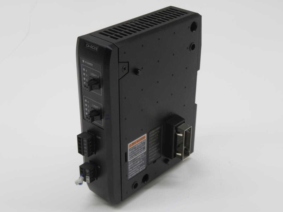 KEYENCE 6010-1008 LED ILLUMINATION CONTROLLER T229526 - PLC MODULES