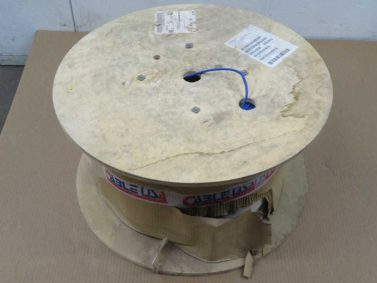 LOT OF 3300FT TE 11111571-00 CABLE SUBMERSIBLE 4/C 22 19/TC XTF A/M TF T215720 - ELECTRICAL WIRE