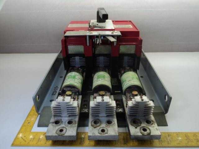 GENERAL ELECTRIC THPR 3616 HPC HIGH PRESSURE CONTACT SWITCH 1600 AMPS 600 VAC 3 POLES W 3 KLU-1600 - DISCONNECT SWITCHES