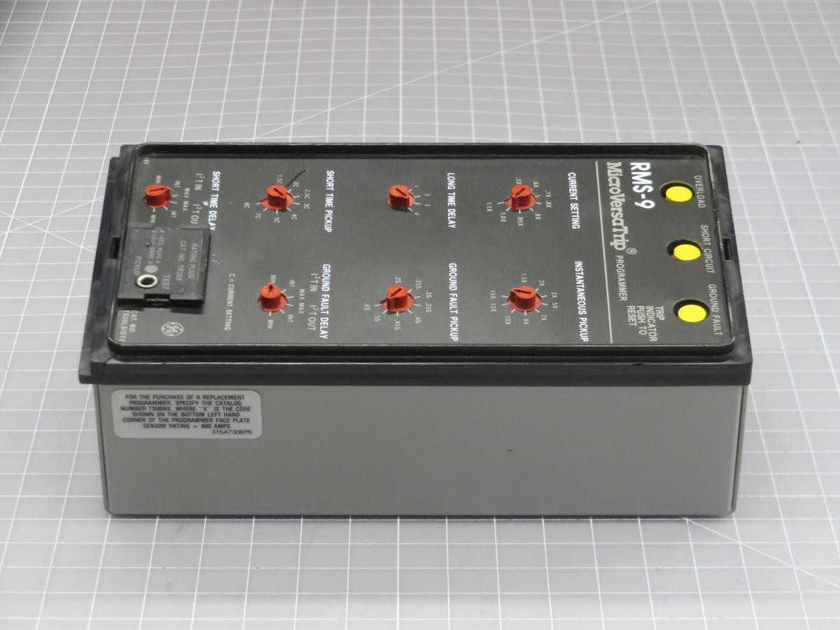 GE TS20LSIGT2 MICRO VERSA TRIP UNIT PROGRAMMER T208299 - AUTOMATION & CONTROLS