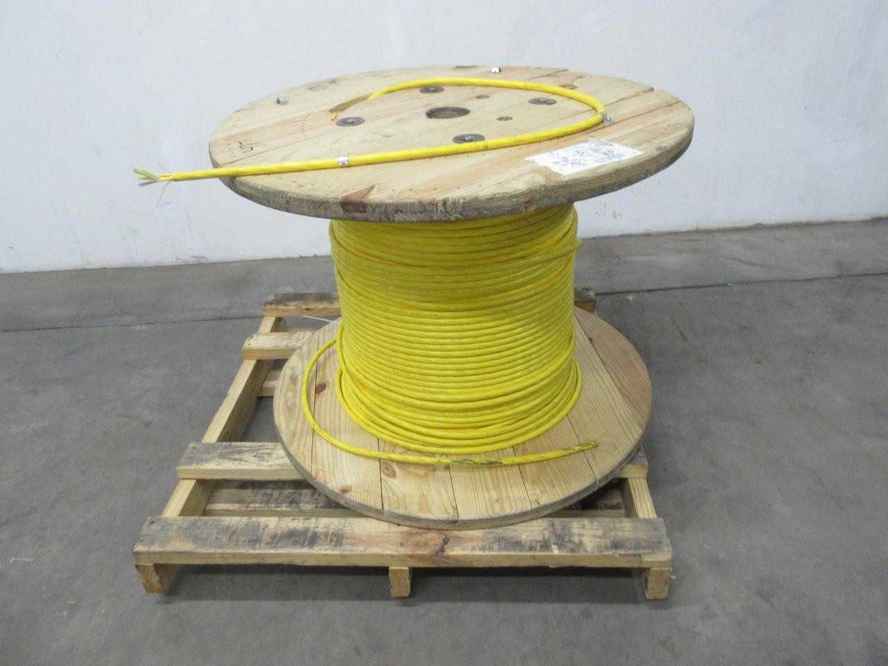 BER-TEK 2493280736 PDR6B024 TYPE OFNR 728 FT SINGLE MODE FIBER OPTIC CABLE 24 FIBER T101272 - FIBER OPTIC CABLE