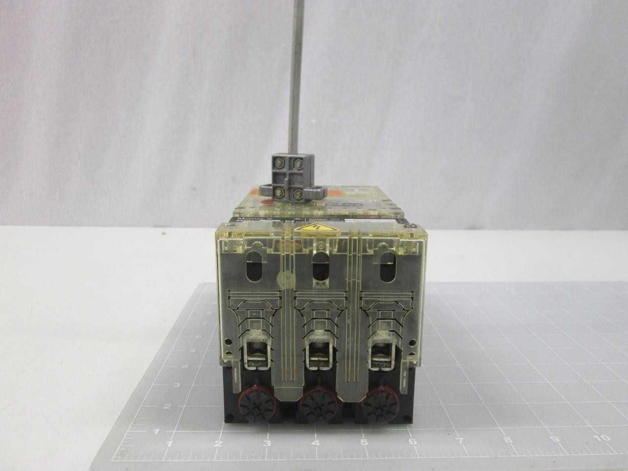 KLOCKNER MOELLER ZM6A-20-NA NZMH 6-63 60 A 600 VAC DISCONNECT SWITCH T60854 - CIRCUIT BREAKERS