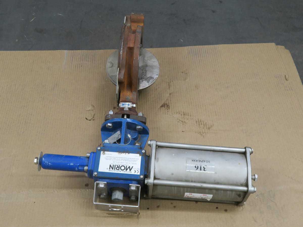 TSUBAKI 100C60Z002 VALVE WITH ROTARY ACTUATOR T211552 - VALVES