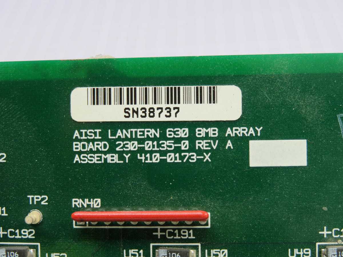 AISI LANTERN 230-0135-0 410-0173-X ARRAY BOARD T221278 - PCB CIRCUIT BOARDS