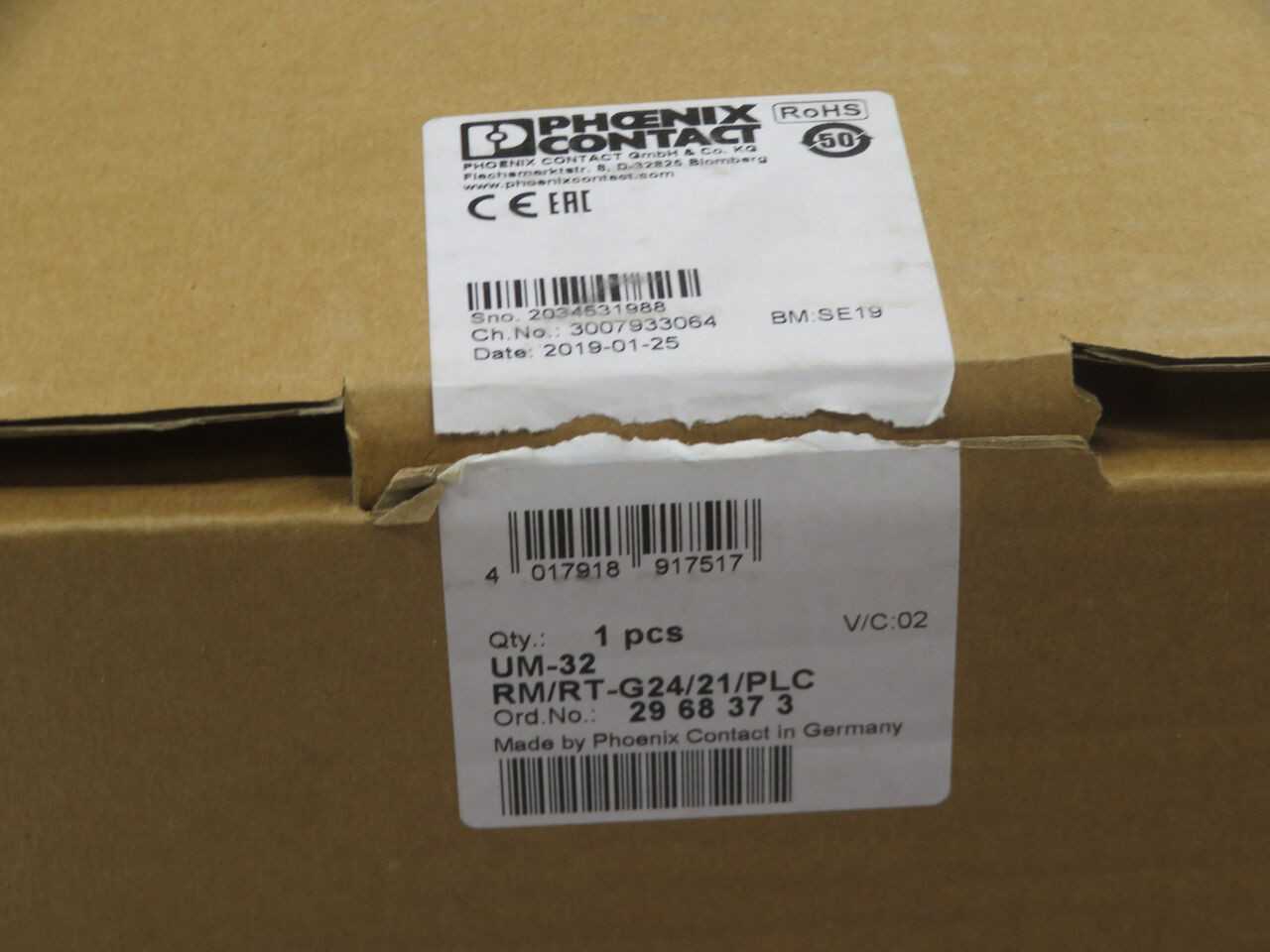 PHOENIX CONTACT UM-32 RM/RT-G24/21/PLC I/O MODULE T245457 - INDUSTRIAL PARTS