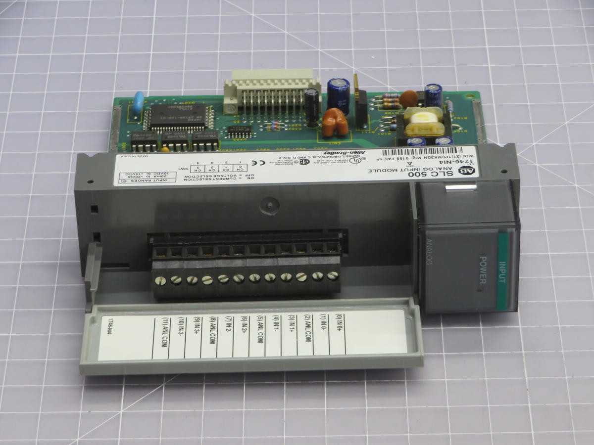 ALLEN BRADLEY 1746-NI4 ANALOG INPUT MODULE T244914 - MISCELLANEOUS