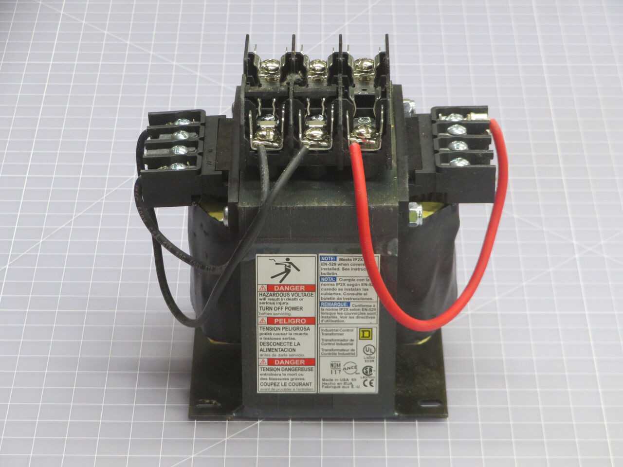 Square D 9070TF500D2 Industrial Control Transformer T245460 - CONTROL TRANSFORMERS