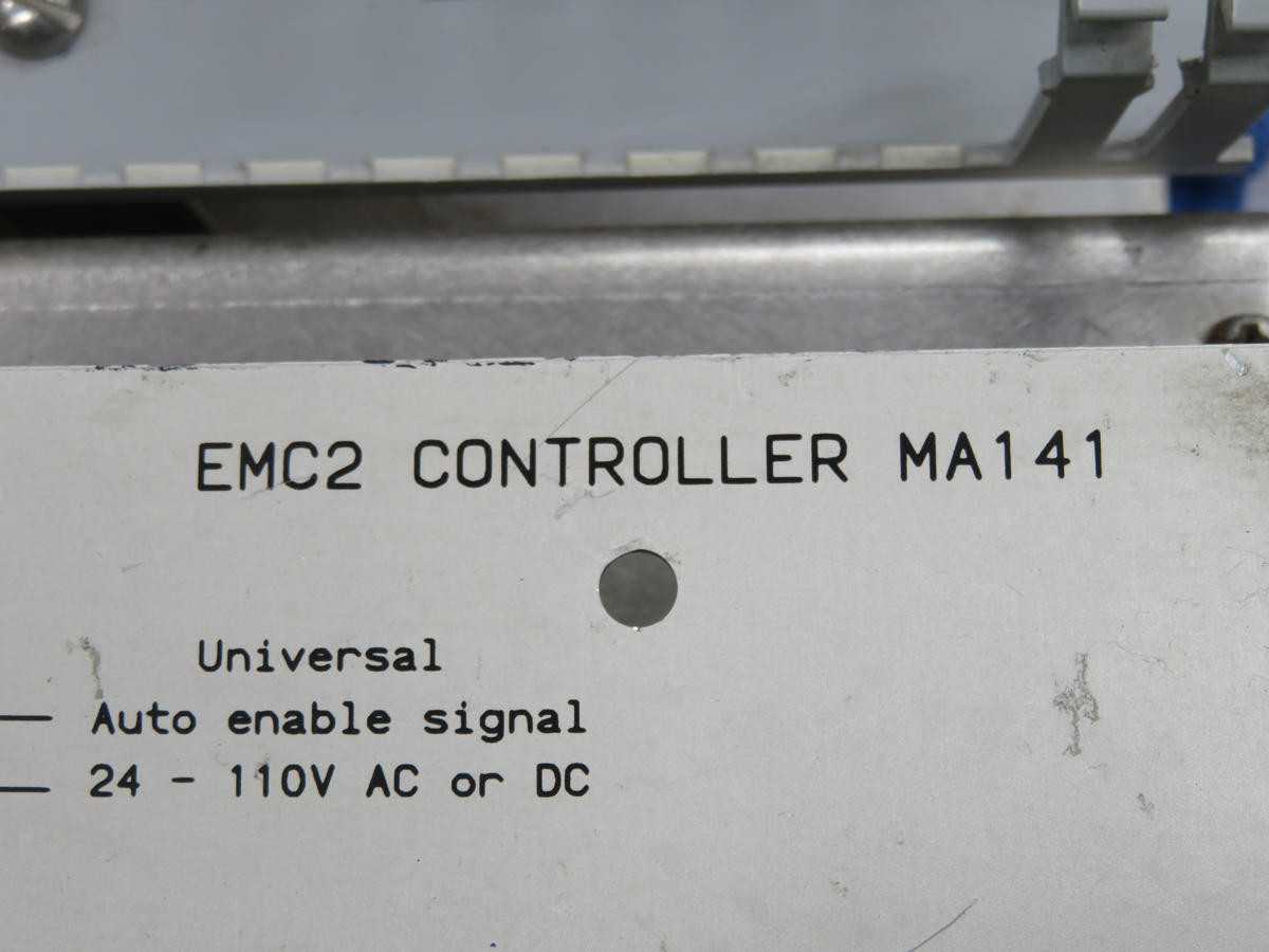 SMALLEY MA141 EMC2 CONTROLLER T217644 - OPERATOR CONTROLS