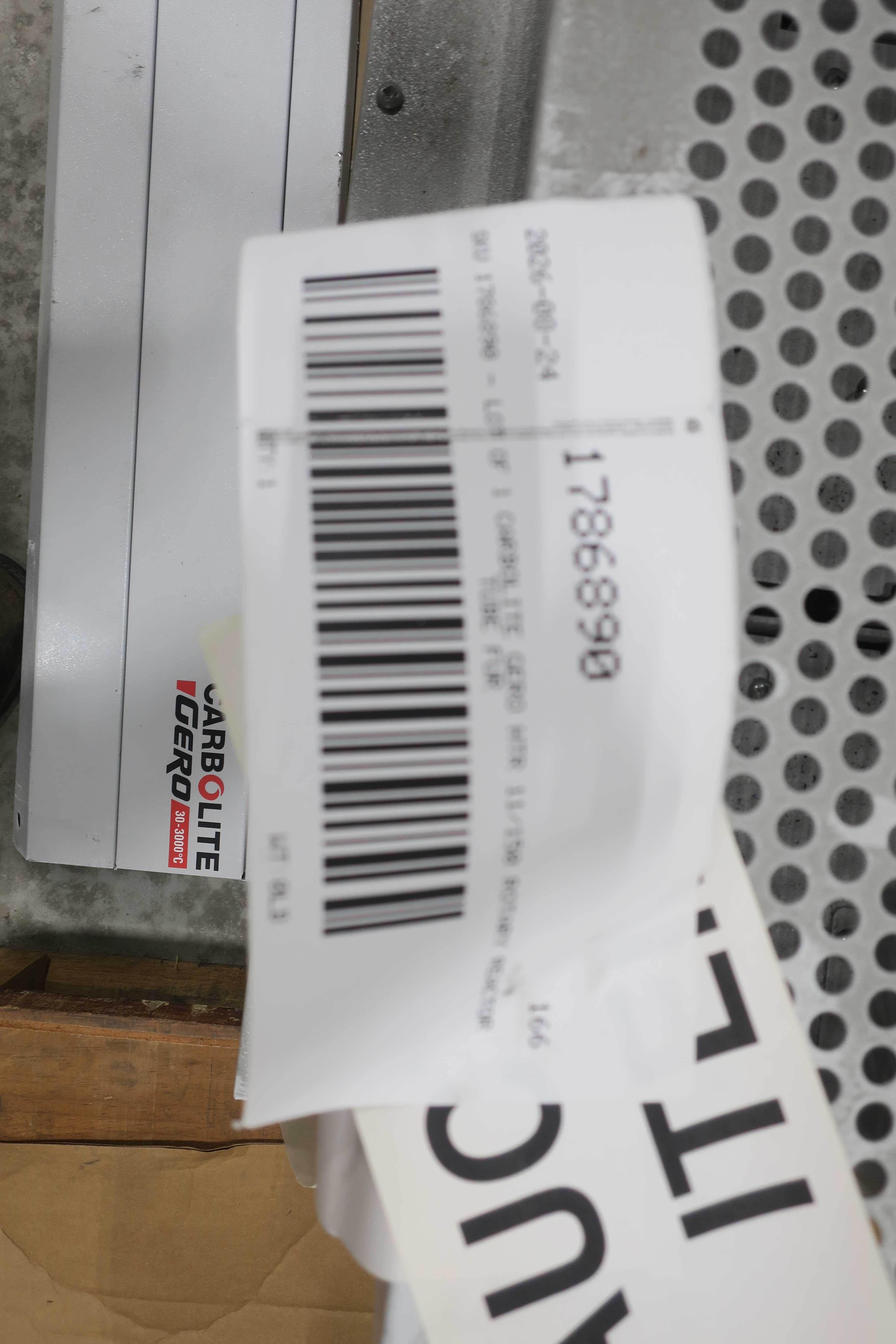 SKU 1786890 - CARBOLITE GERO HTR 11/150 ROTARY REACTOR TUBE FURNACE OVEN - FURNACES