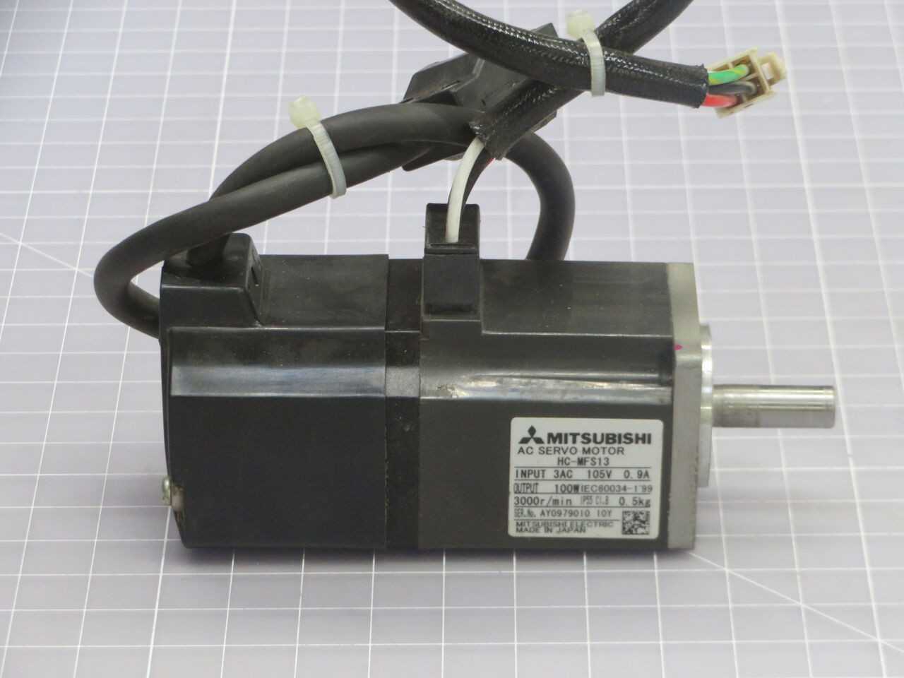 MITSUBISHI HC-MFS13 AC SERVO MOTOR T245261 - SERVO