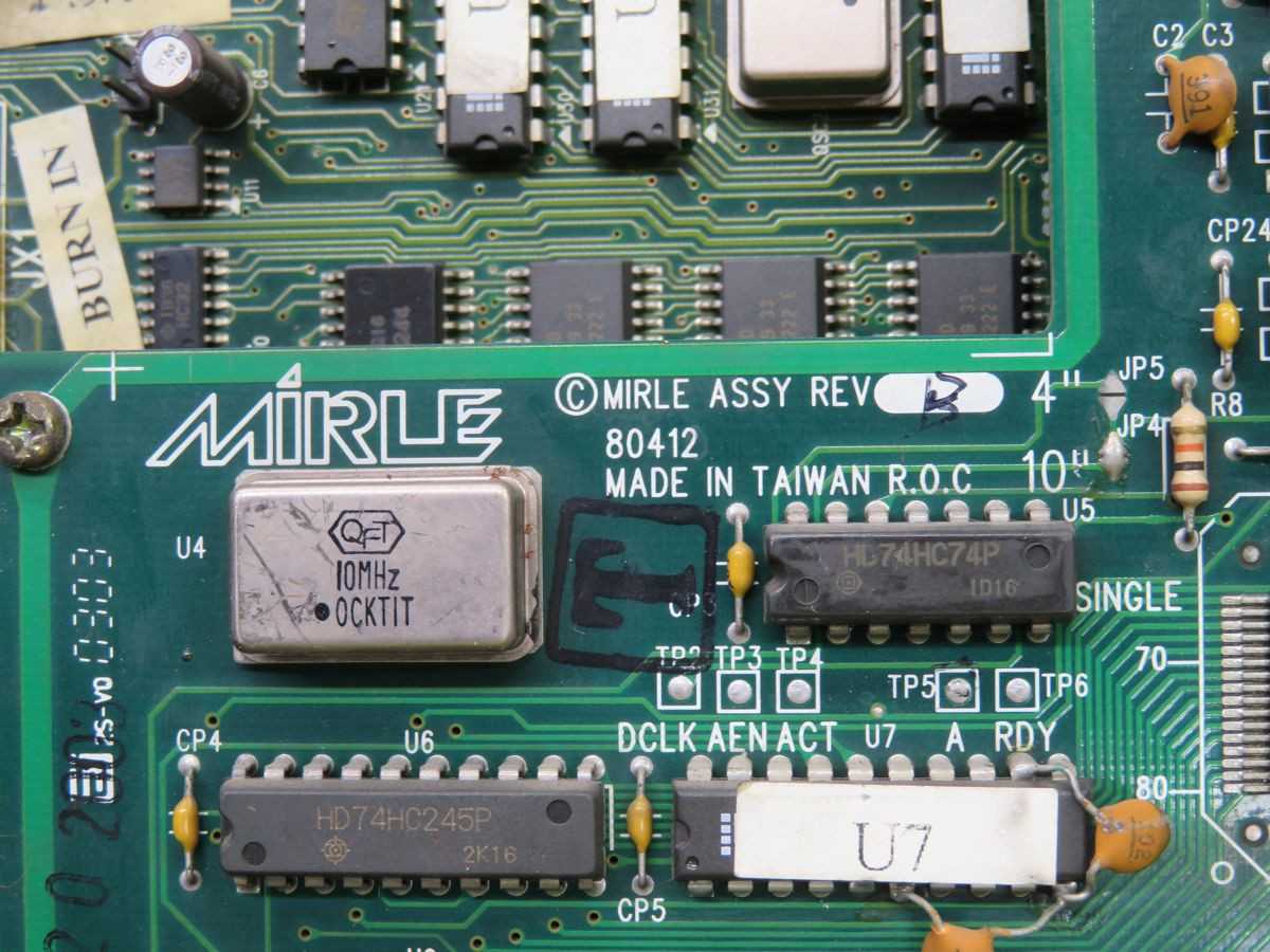MIRLE 00404 CONTROL BOARD T254574 - PCB CIRCUIT BOARDS