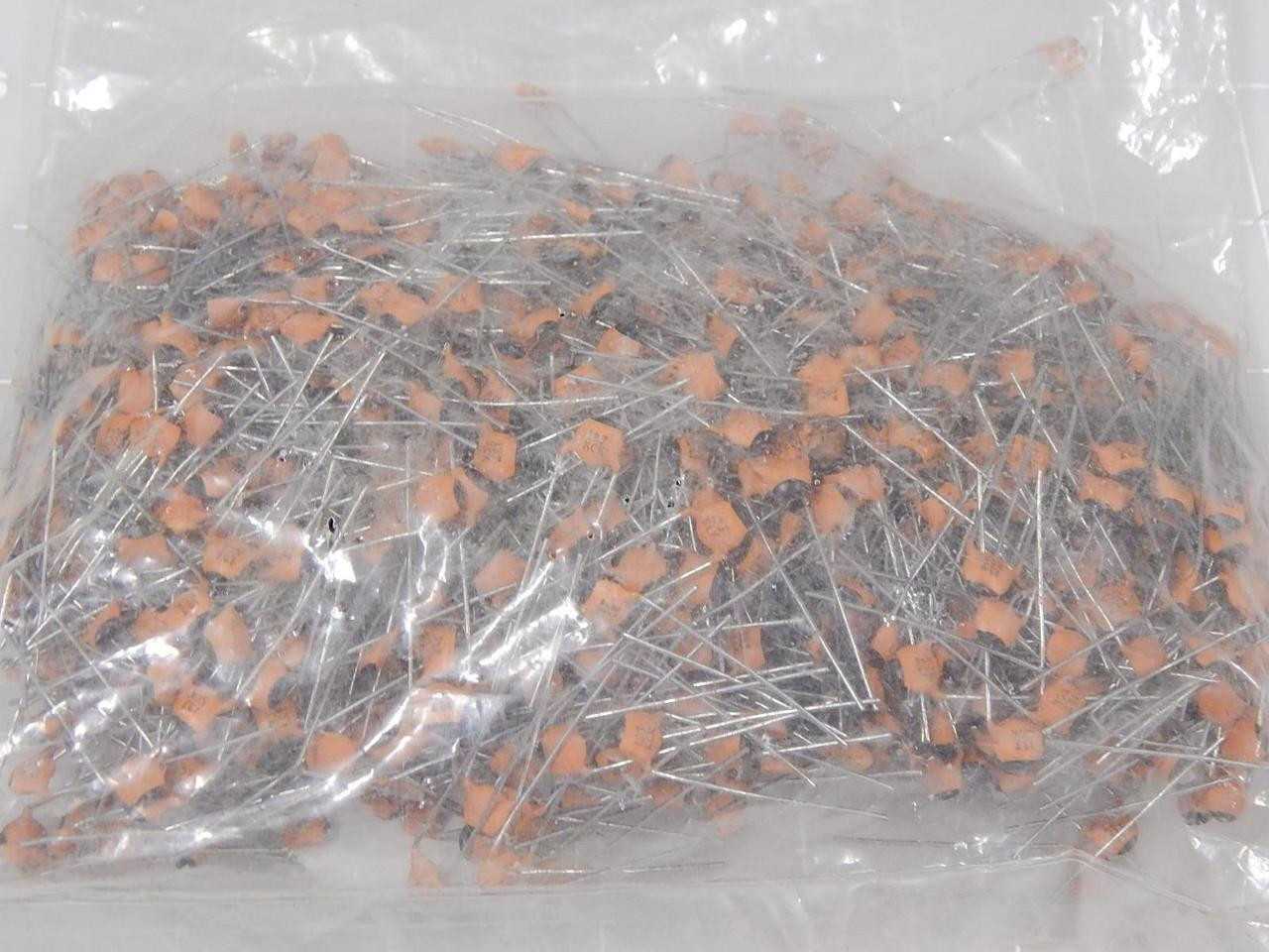 LOT OF 750 SCIENTIFIC ATLA 081929 CERAMIC CAPACITOR 500 V T90871 - INDUSTRIAL PARTS