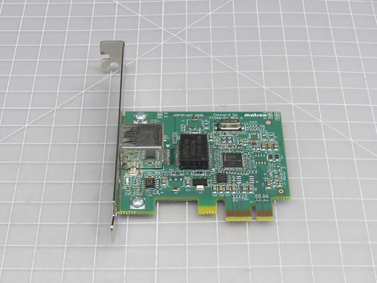 MATROX Y7344-01 MSIP-REM-MXT-CON1GE ACQUISITION CARD T269702 - PCB CIRCUIT BOARDS