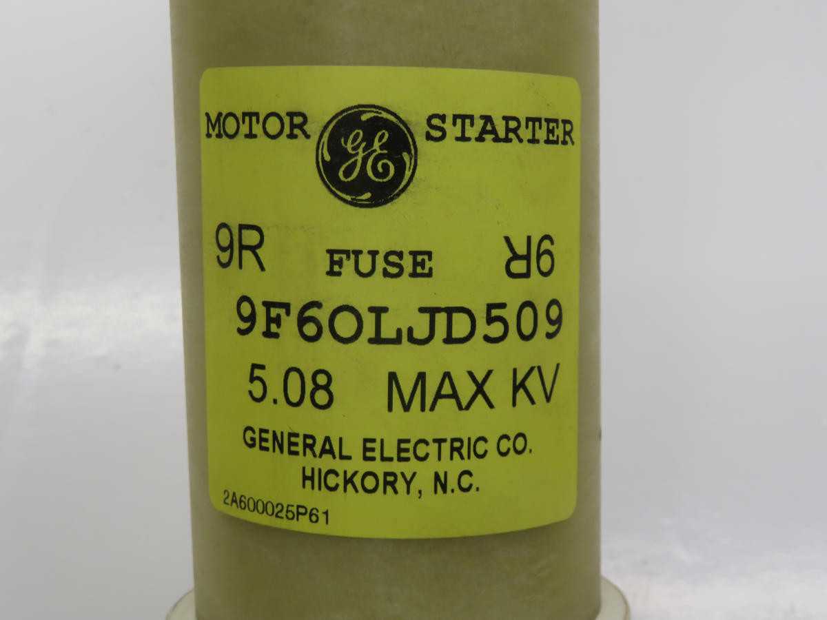 GE 9F60LJD509 MOTOR STARTING FERRULE FUSE T238461 - FUSES