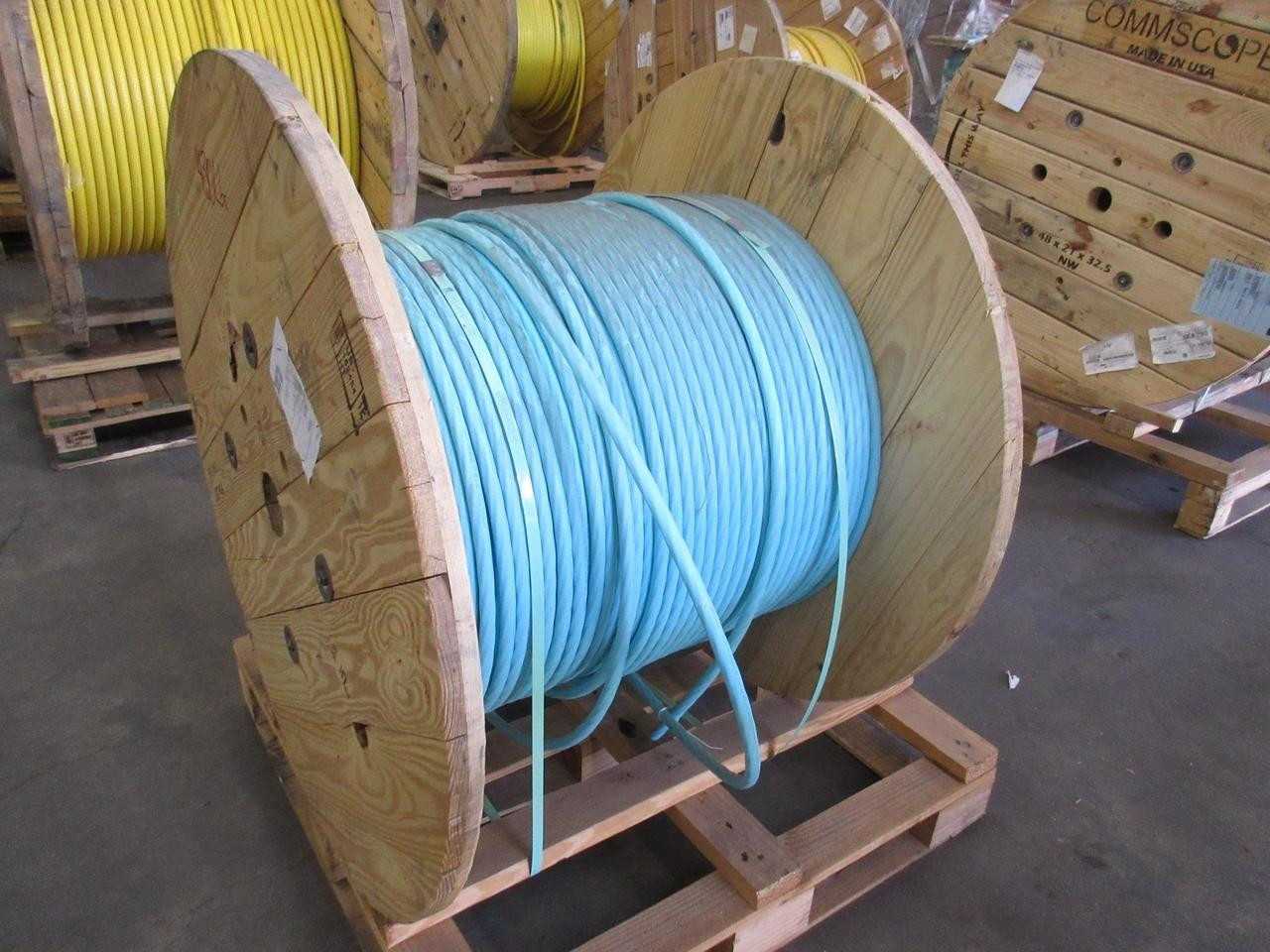 Commscope 103802231-01 Multi Mode Fiber Optic Cable 10 GbE OFNP FT6 75C 1468 - FIBER OPTIC CABLE