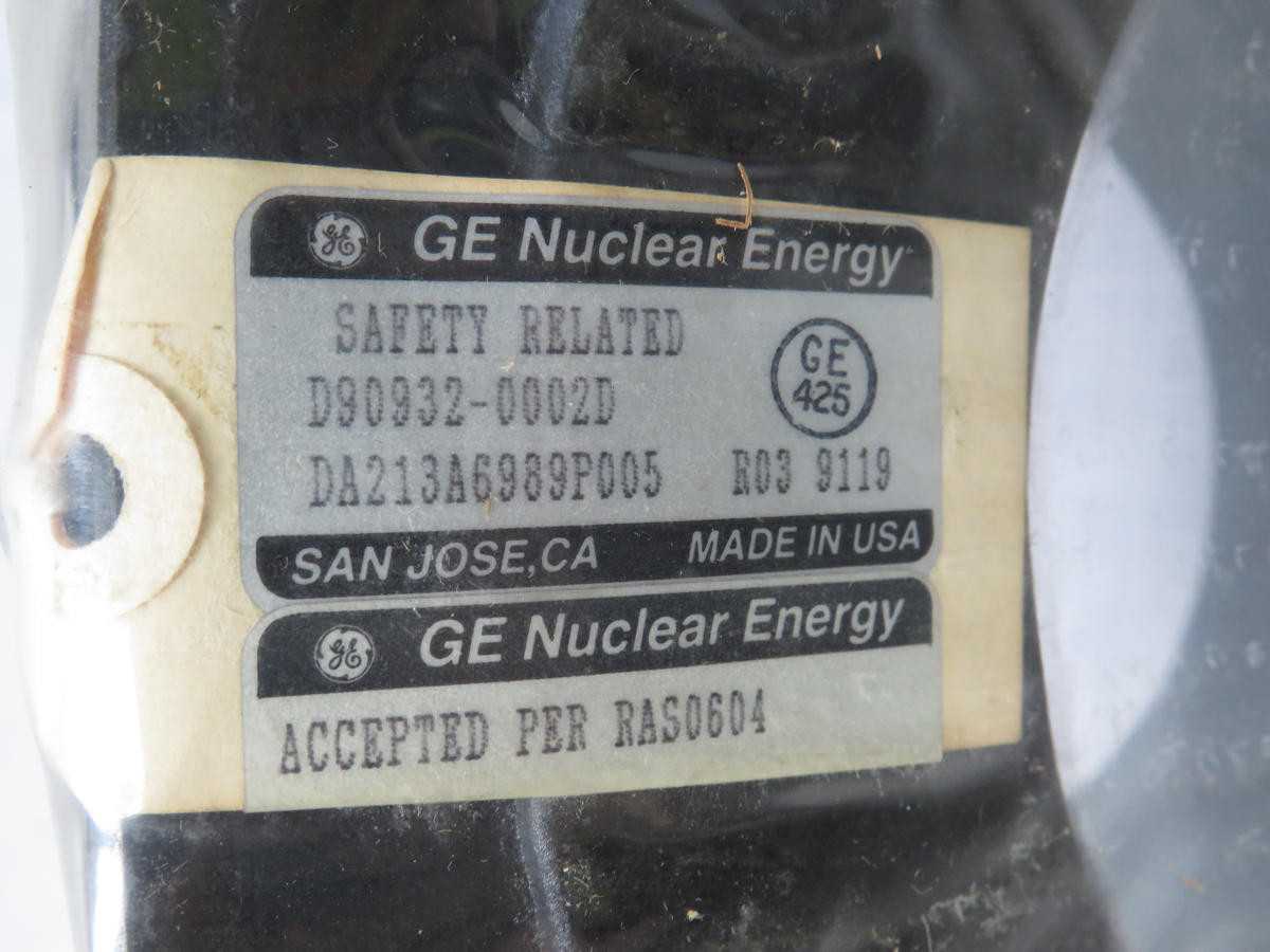GE D90932-0002D DA213A6989P005 CURRENT TRANSFORMER T194490 - MACHINING ACCESSORIES & TOOLING
