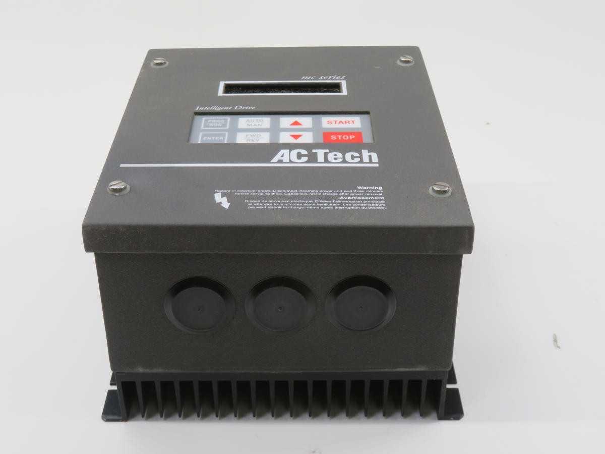 AC TECH M1410C-863 ADJUSTABLE SPEED MOTOR CONTROL AC INVERTER DRIVE T230392 - AC VFD DRIVES