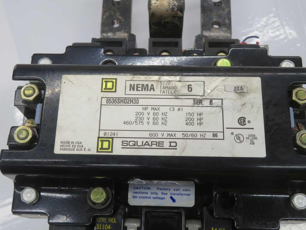 Square D 8536SH02 Motor Starter T243706 - Reliable Performance - MISCELLANEOUS