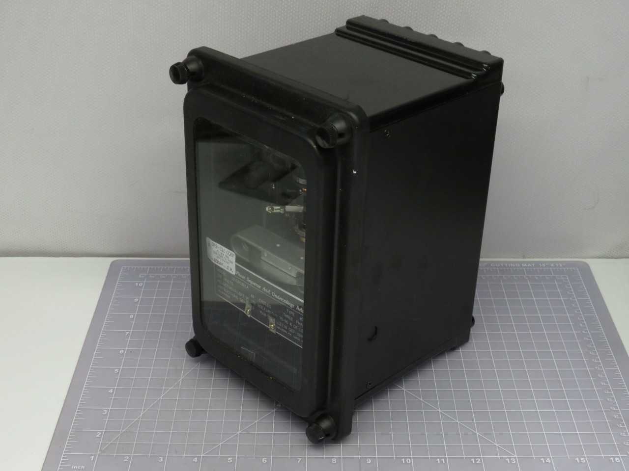 GENERAL ELECTRIC ICR53B1A S00038AA PHASE SEQUENCE & UNDERVOLTAGE RELAY T173250 - ELECTRICAL RELAYS