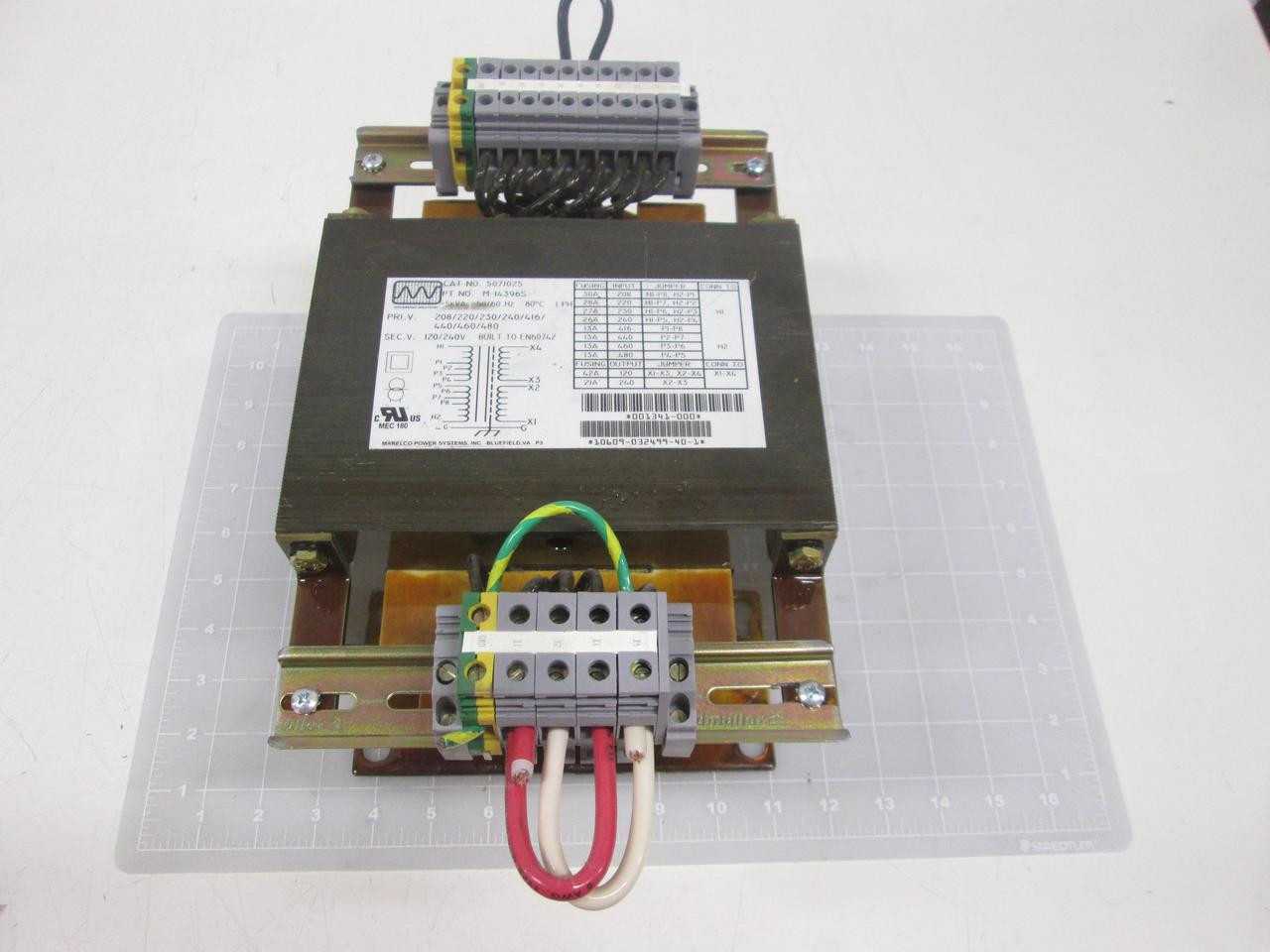 Marelco 5071025 M-14396S 5 kVA Transformer T66885 - POWER TRANSFORMERS