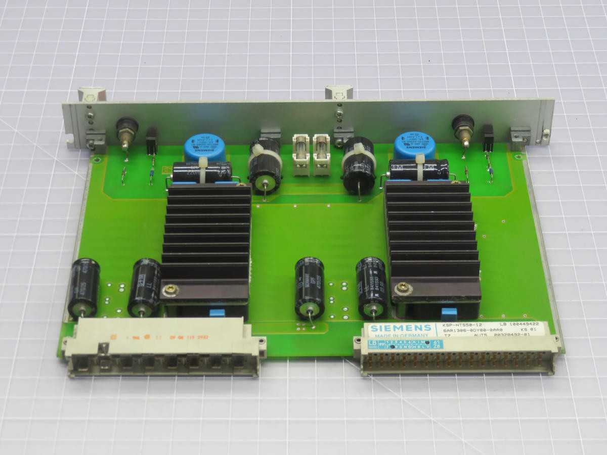 SIEMENS 6AR1306-0DY00-0AA0 KSP-NTS50-12 CIRCUIT BOARD MODULE T221741 - PCB CIRCUIT BOARDS