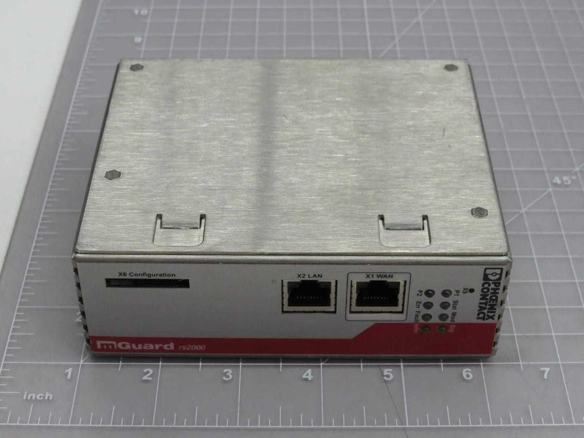 Phoenix Contact 2700642 FL MGuard Router With Firewall T207117 - PLC MODULES