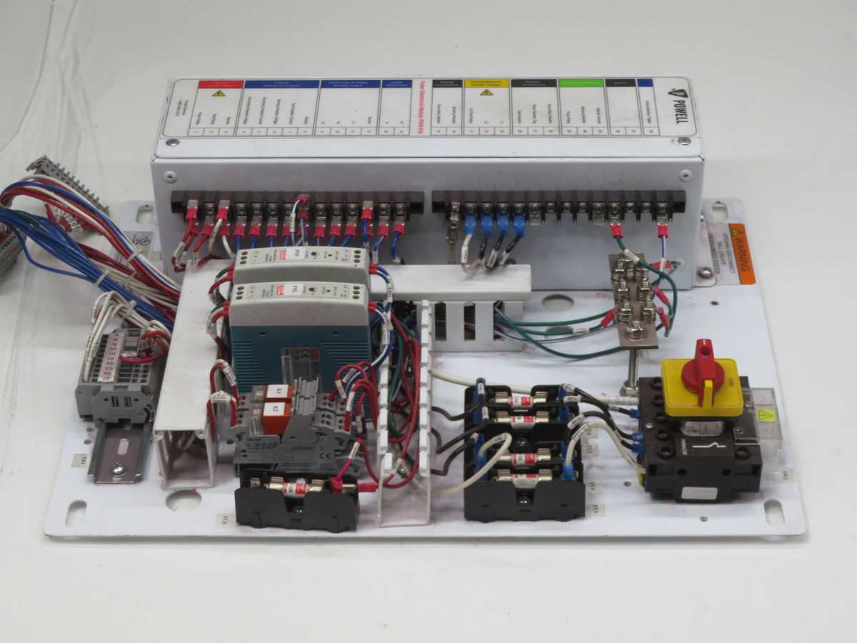 POWELL E201525 INDUSTRIAL CONTROL PANEL T259170 - OPERATOR CONTROLS