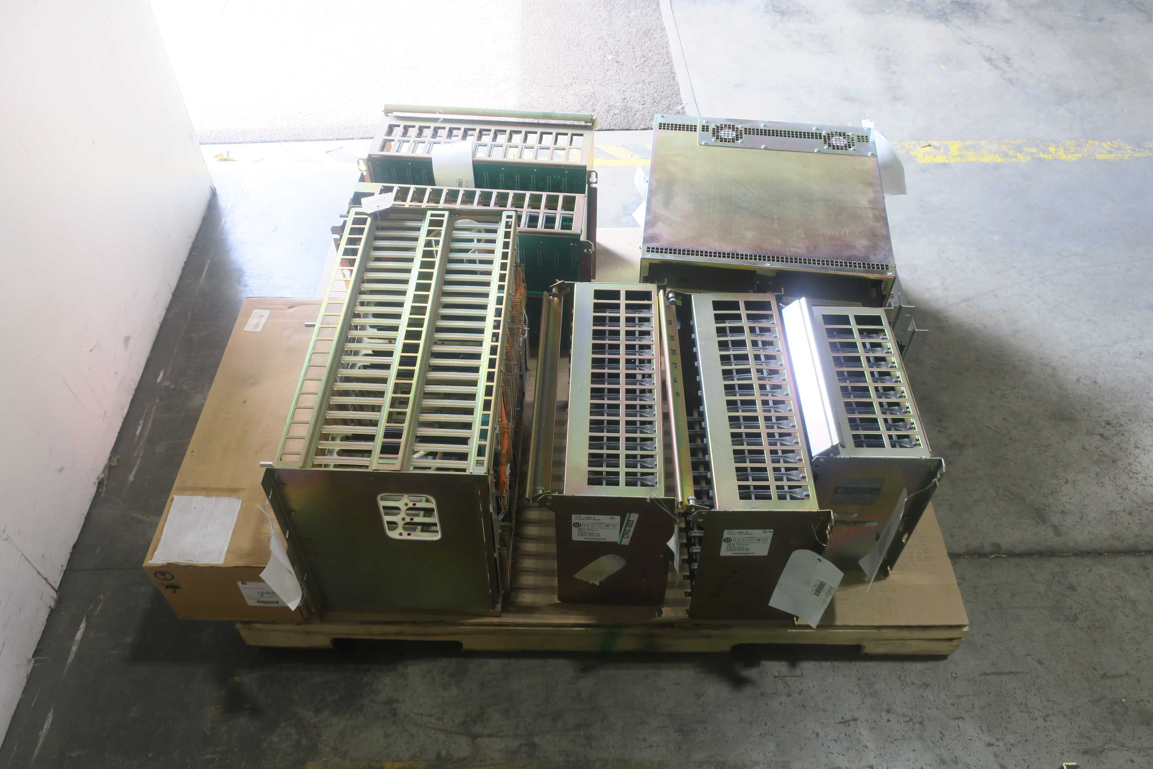 SKU 1785002 - 2 PALLETS OF ASSORTED CHASSIS MODULES - AUTOMATION & CONTROLS