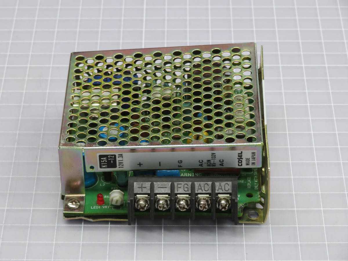 COSEL K15A-12 POWER SUPPLY T231090 - POWER SUPPLIES