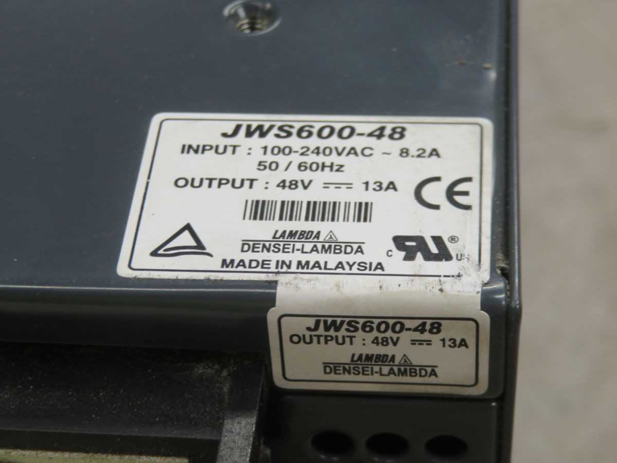 LAMBDA JWS600-48 POWER SUPPLY T260344 - POWER SUPPLIES