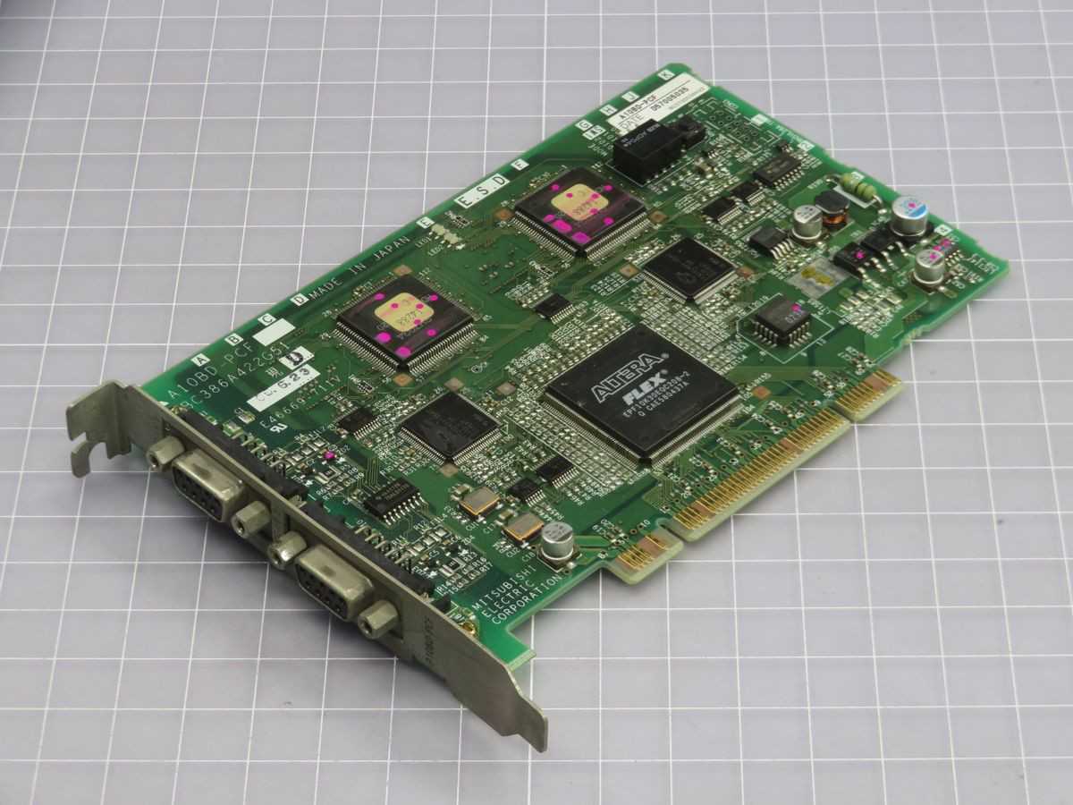 MITSUBISHI A10BD-PCF PCI MOTION CIRCUIT BOARD T247208 - PCB CIRCUIT BOARDS
