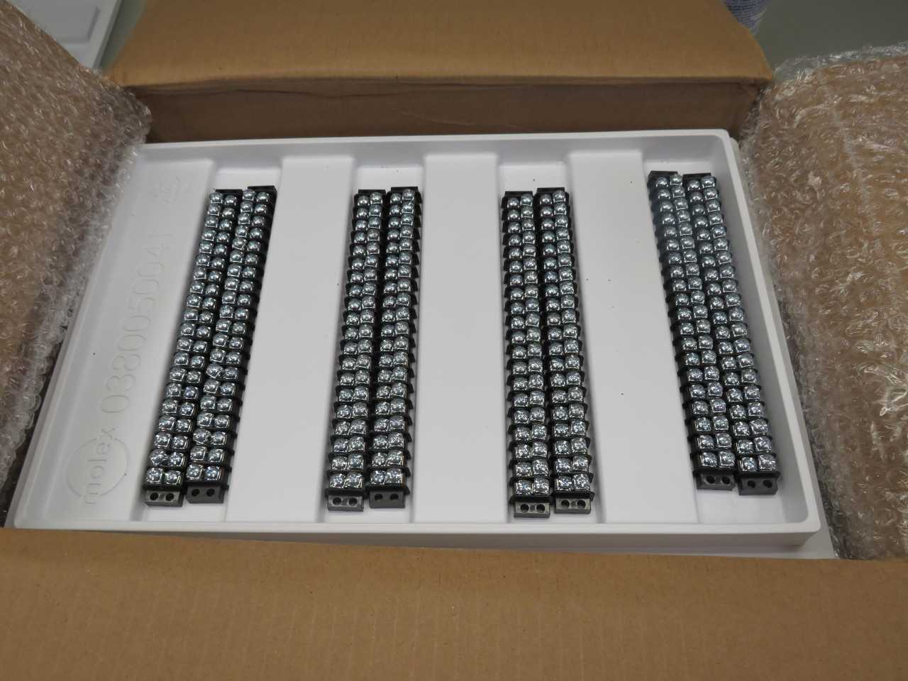 LOT OF 80 MOLEX 0387790188 TERMINAL BLOCKS CB BTS WR 50 20 ASY CB BTS WR 50 20 ASY T153061 - TERMINAL BLOCKS