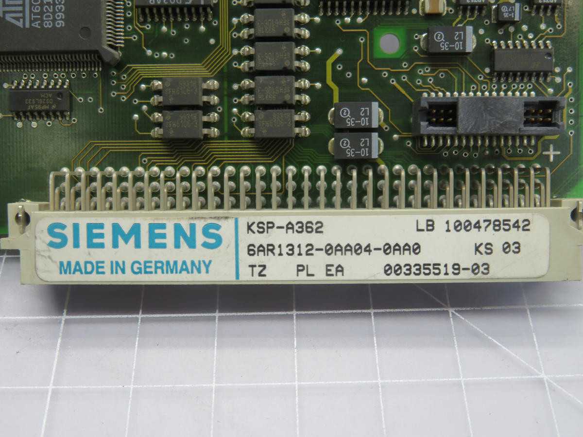 SIEMENS 6AR1312-0AA04-0AA0 KSP-A362 AXIS CONTROL BOARD ACHSE 1 X AC T221744 - PCB CIRCUIT BOARDS
