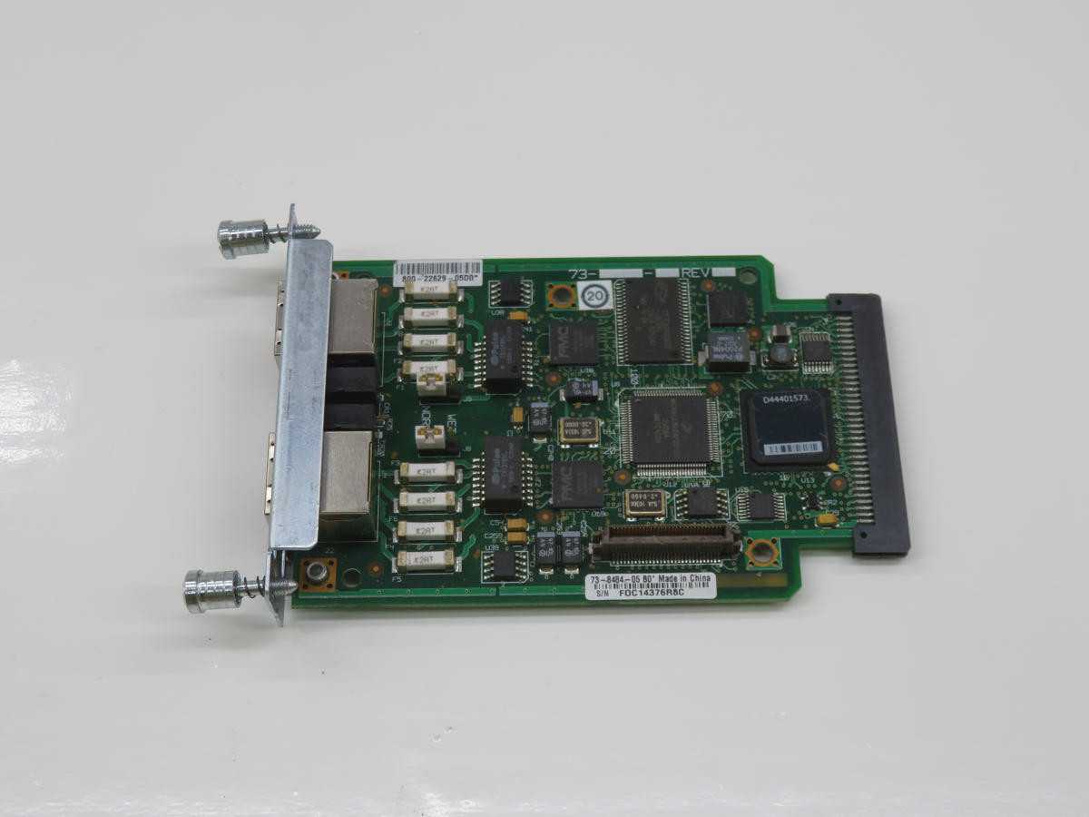 CISCO 73-8484-05 B0 INTERFACE CARD T239655 - OPERATOR INTERFACE PANELS