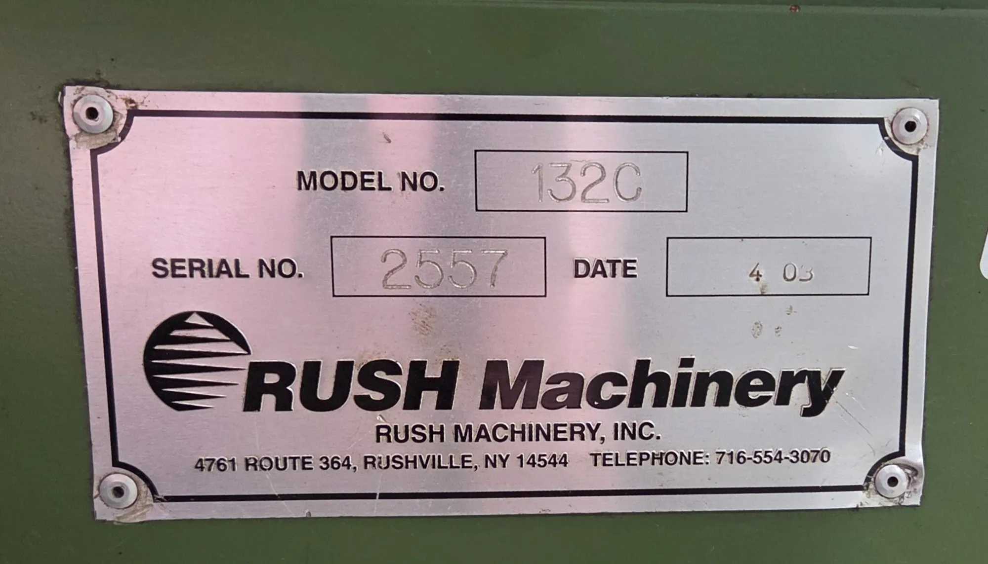 Rush Model 132C Drill & Tool Grinder 0.080" To 1.25" Capacity - TOOL GRINDERS