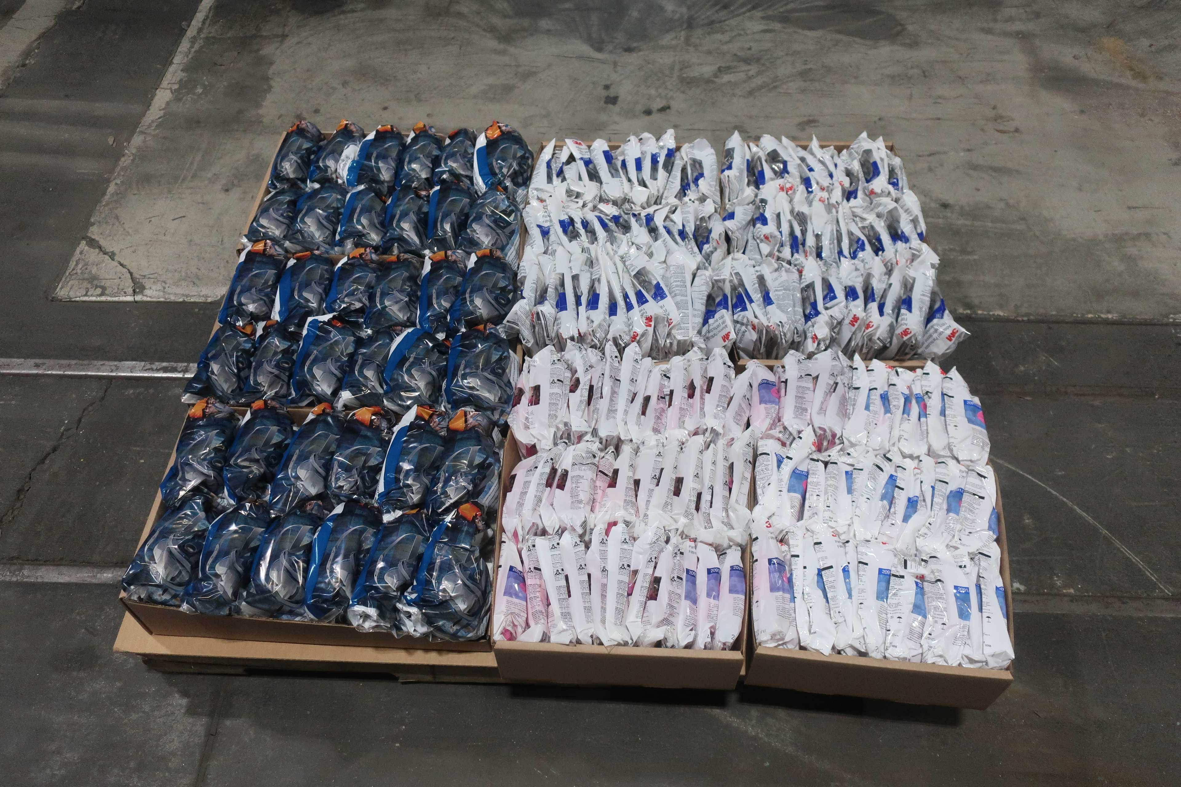 SKU 1762000 - PALLET OF ASSORTED MASK - PPE