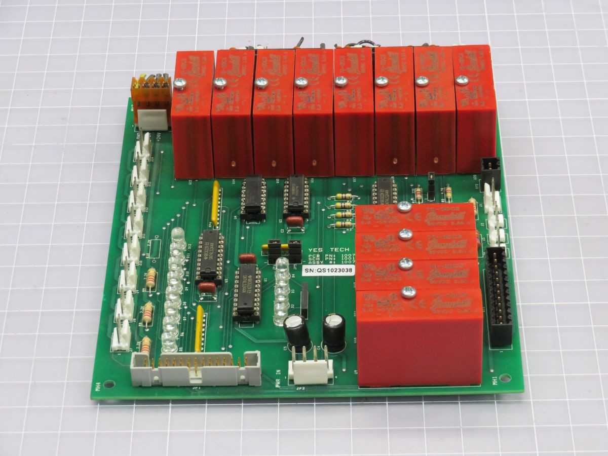 YES TECH 10074 RELAY CIRCUIT BOARD T253413 - PCB CIRCUIT BOARDS