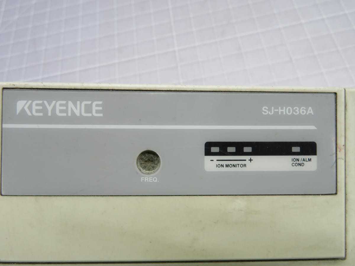 KEYENCE SJ-H036A SENSING IONIZER T232889 - SENSORS