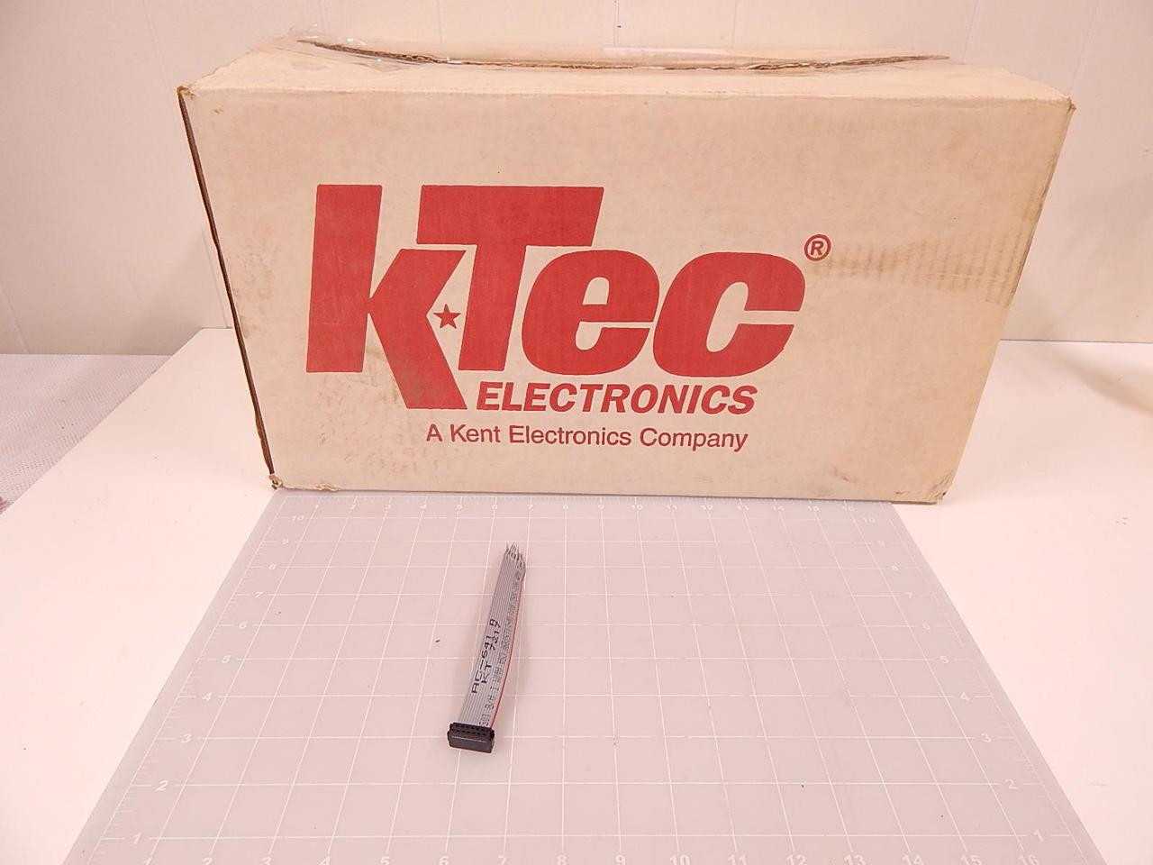 LOT OF 1120 KTEC ELECTRONICS AC 641 SUB AC-641 RIBBON CABLE 300 V 105 IN AWM 2651 VW-1/LL50890 T8466 - RIBBON CABLE