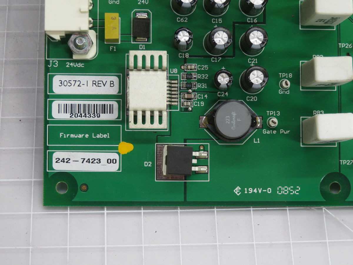 ACTIVE POWER 30573-1_02 30572-1 STATIC SWITCH INTERFACE BOARD T260734 - PCB CIRCUIT BOARDS