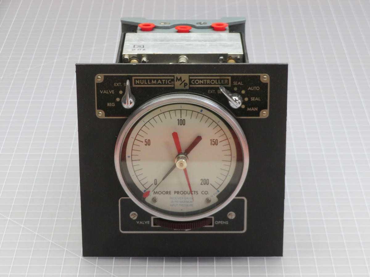 MOORE 524MP53T2 M24337-001 NULLMATIC CONTROLLER T203848 - AUTOMATION & CONTROLS