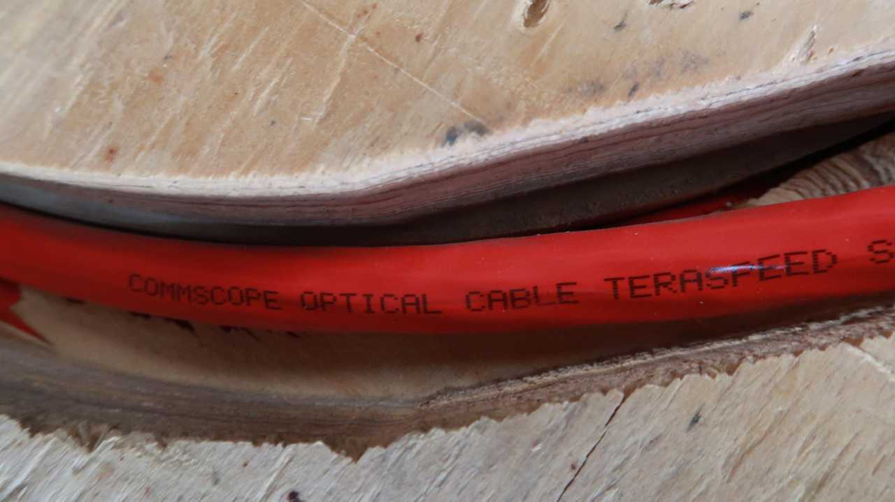 Commscope P-096-MP-CM-F12RD/8W048/5 Fiber Optic Cable 48 Fiber Multi Mode OM4 2110 Ft - FIBER OPTIC CABLE