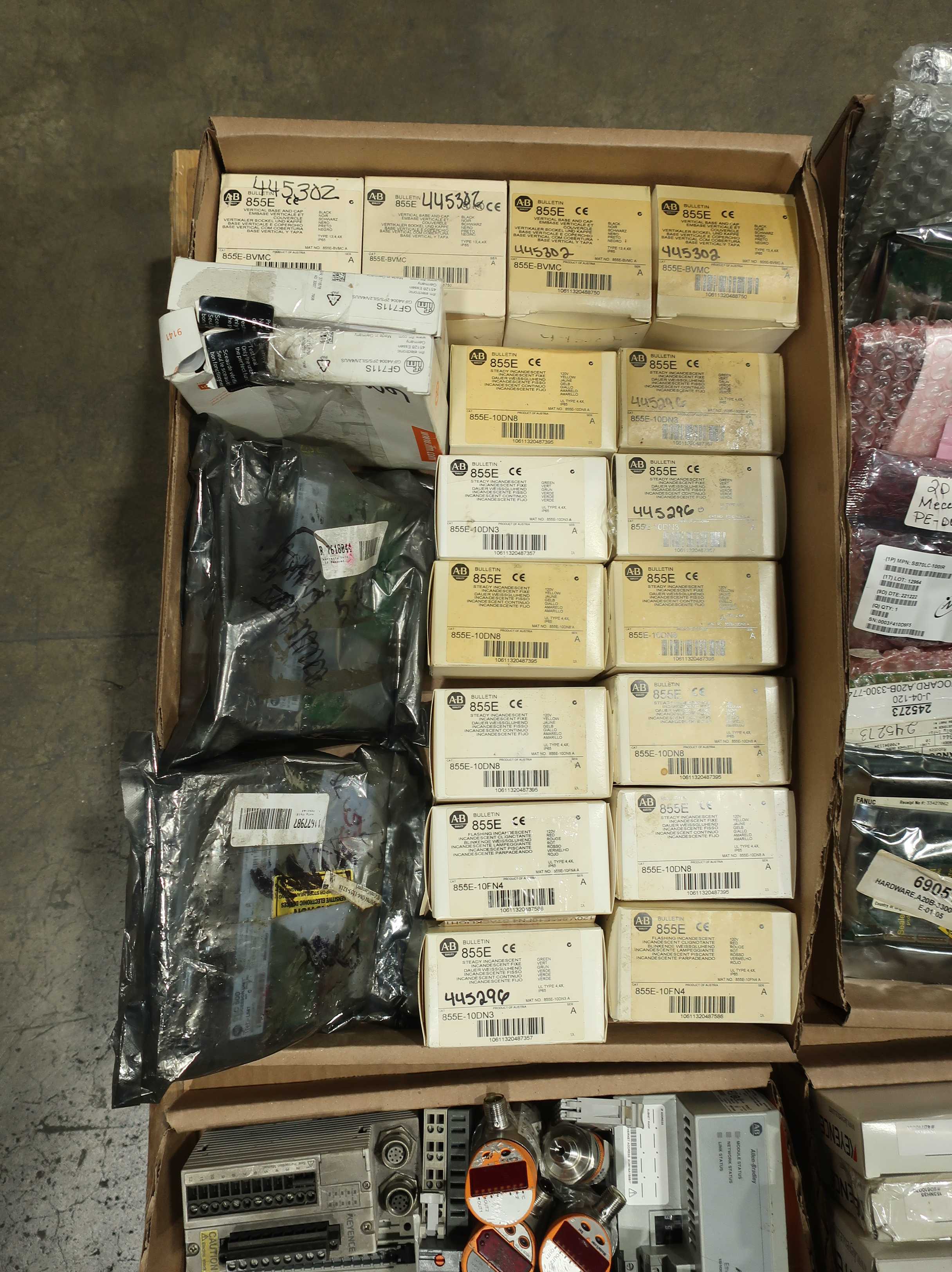 PALLET OF ASSORTED AUTOMATION - AUTOMATION & CONTROLS