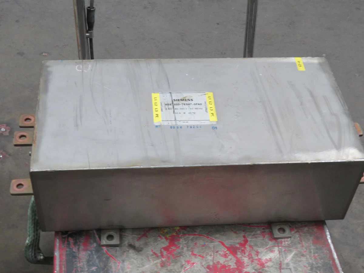 SIEMENS 6SE7033-7ES87-0FA0 LINE FILTER T198742 - AC VFD DRIVES