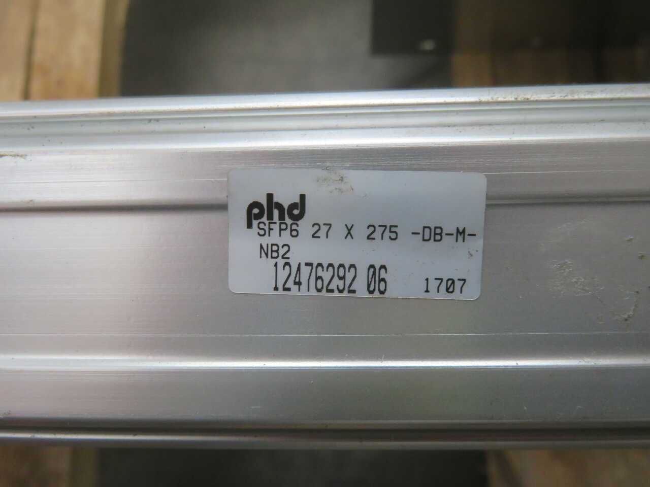 PHD SFP6 27 X 275 -DB-M-NB2 Pneumatic Gantry Slide T271423 - GUIDED SLIDE CYLINDER