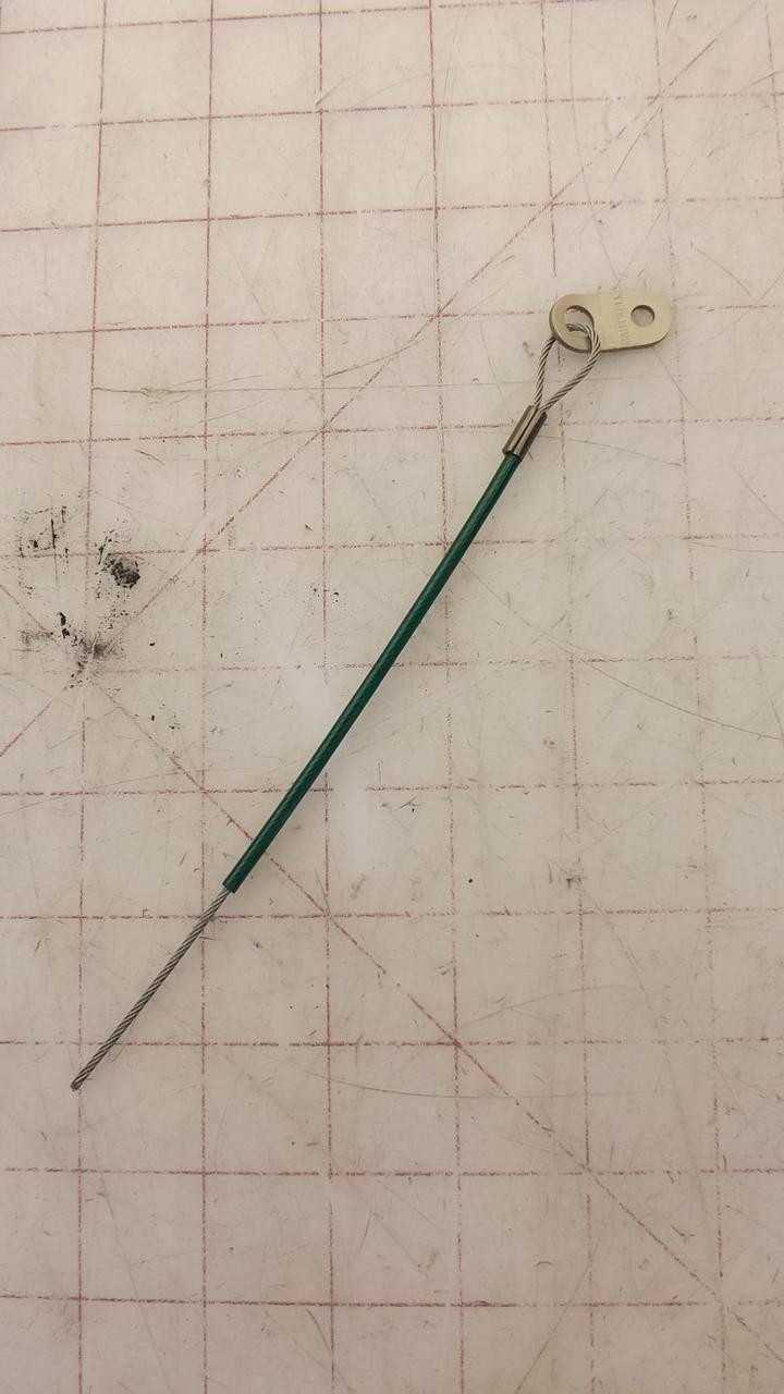LOT OF 36 HARTWELL 432-1131-00 WIRE ROPE ASSEMBLY SINGLE LEG T34329 - WIRE